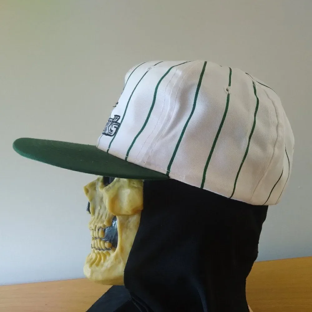 Deadstock Vintage Beck's Brewery Pinstripe Snap Back Hat
